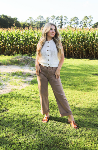 Flying Monkey HR Cuffed Wide Jean
