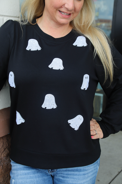 Mary Square Shelby Ghost Sweatshirt