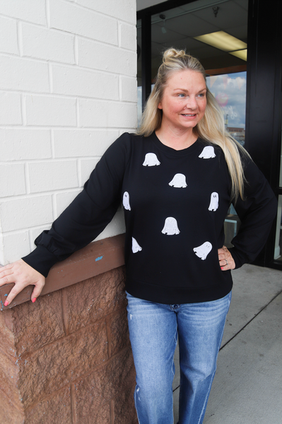 Mary Square Shelby Ghost Sweatshirt