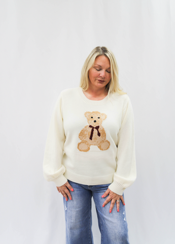 For The Love Of Teddy Sweater