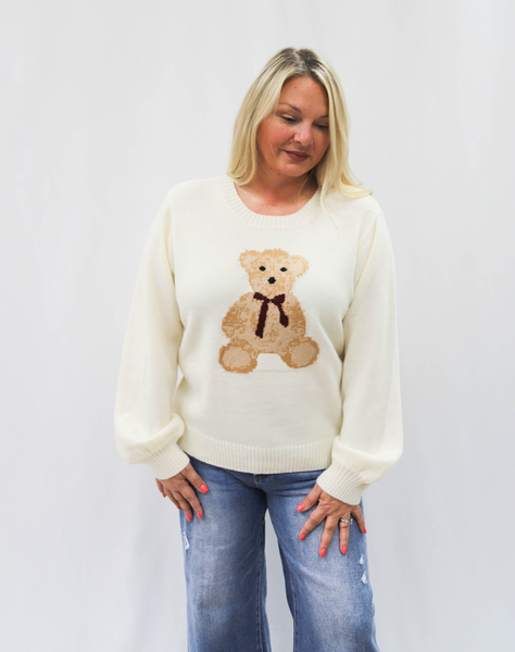 For The Love Of Teddy Sweater