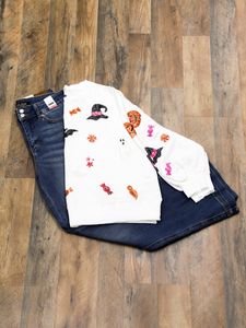 Mary Square Millie Halloween Sweatshirt