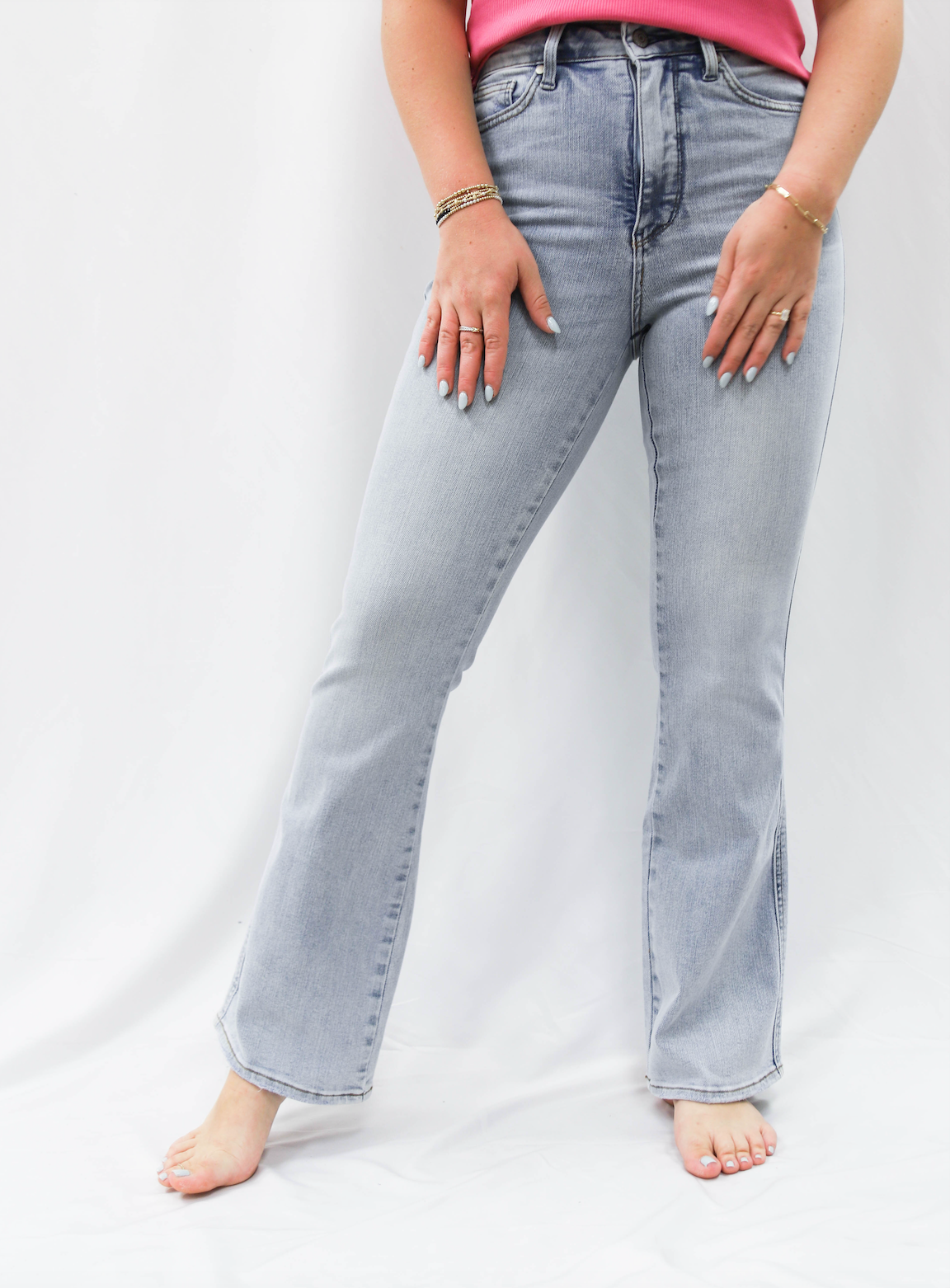 Judy Blue HW Tummy Control Bootcut SHORT
