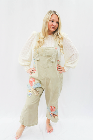 Flower Patch Overalls