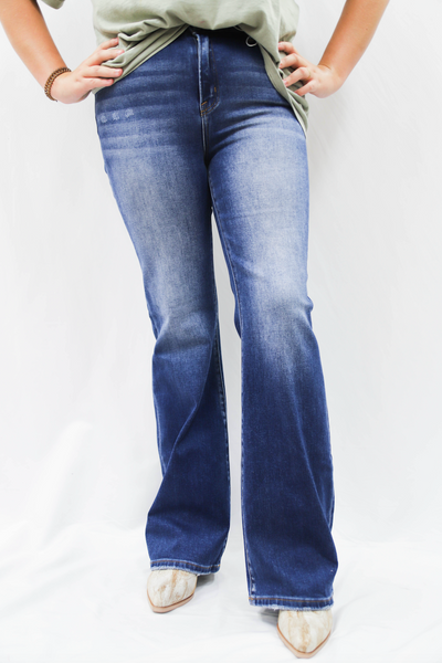 Risen HR Bootcut Jean in Dark Wash