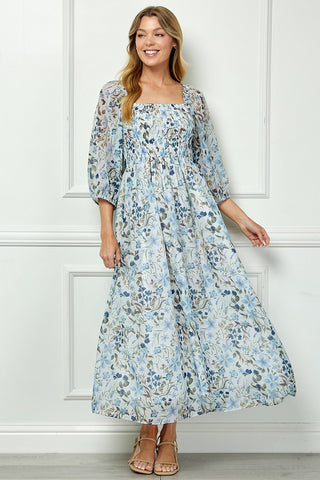 Wild Flower Maxi Dress