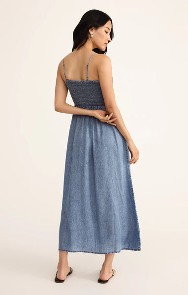 Z Supply Bayside Chambray Midi Dress