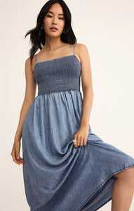 Z Supply Bayside Chambray Midi Dress