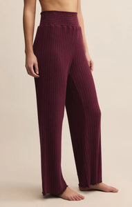 Z Supply Dawn Smocked Rib Pant