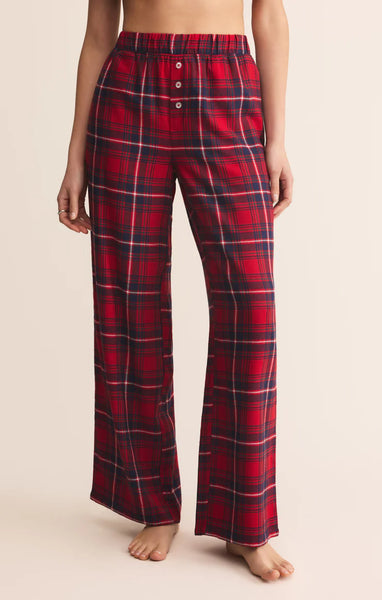 Z Supply Hangout Plaid Pant