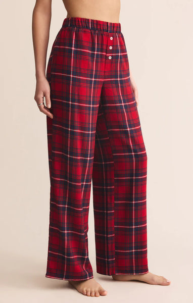 Z Supply Hangout Plaid Pant