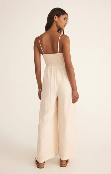 Z Supply Beachside Smocked Jumpsuit