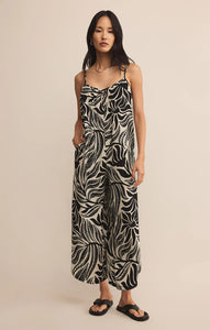 Z Supply Flared Isla Leaf Jumpsuit