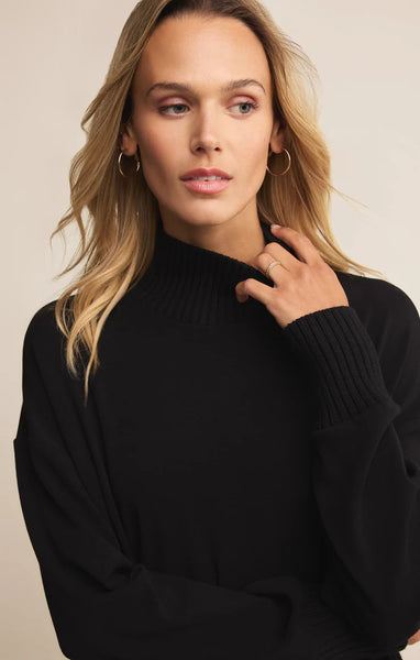 Z Supply Sable Rib Sweatshirt