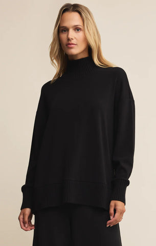 Z Supply Sable Rib Sweatshirt