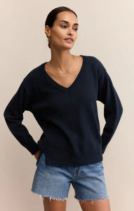 Z Supply All Around V-Neck Sweater