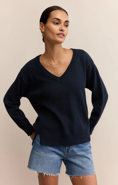 Z Supply All Around V-Neck Sweater