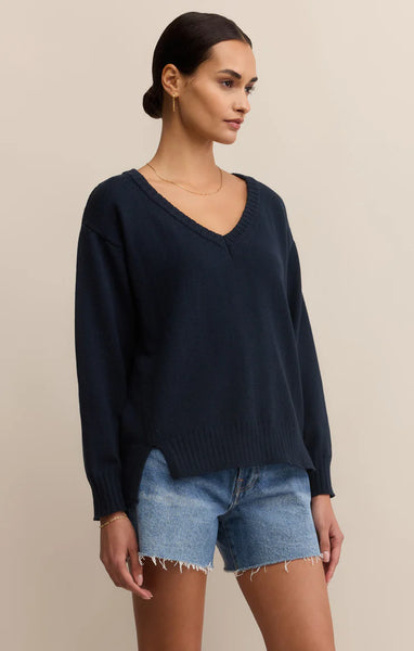 Z Supply All Around V-Neck Sweater