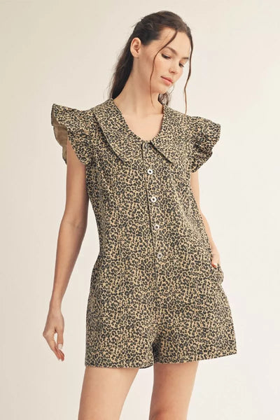 Wild Like Me Romper