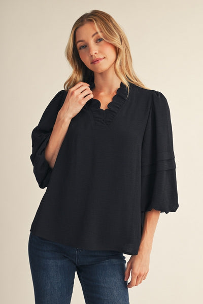 A Twist On The Sleeve Top