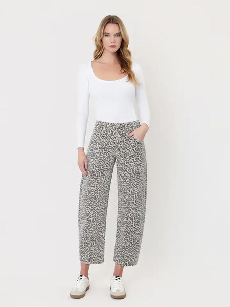 Lovervet HR Utility Leopard Barrel Pant