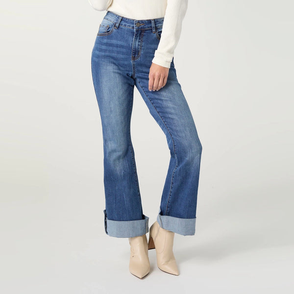 Bambu Soft Flare Ankle Jean by CoCo+Carmen