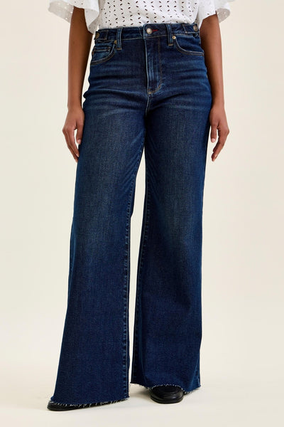 HW Retro Wide W/ Adjustable WB Tabs + Raw Hem