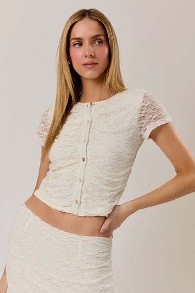 Lace Kiss Top