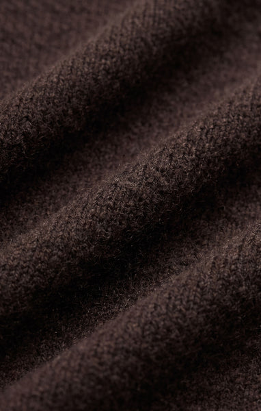 Z Supply Cozy Moment Cardigan-Dark Roast