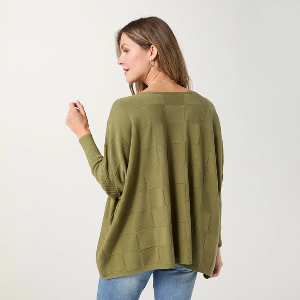Luxe Knit Poncho by CoCo+Carmen