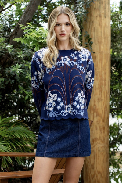 Imperial Blue Sweater