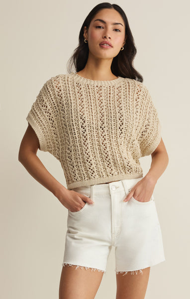 Z Supply Ballast Crochet Top