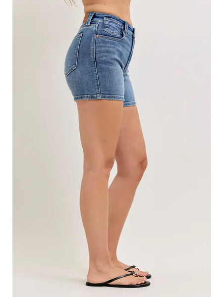 Judy Blue HW Slim Short