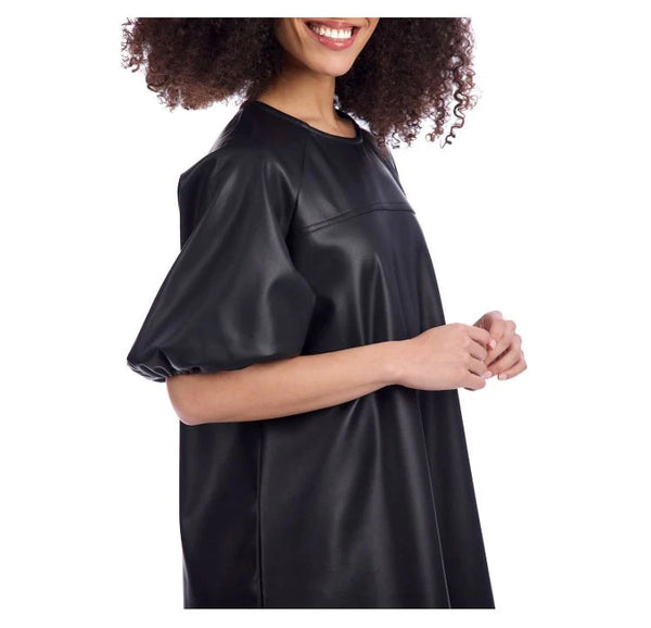 Raine Leather Dress by Mud Pie