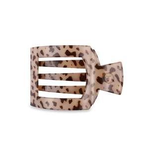 Teleties Flat Square Clip Blonde Tortoise