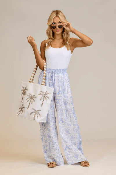 Rocco Beach Pant by Mud Pie
