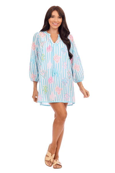 Mud Pie Pearla Coverup Blue