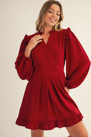 Ruffle Rush Dress