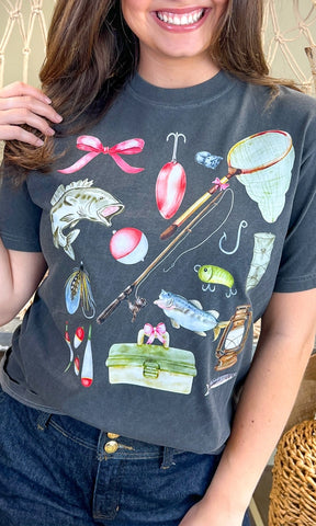 Girly Fishing Tee
