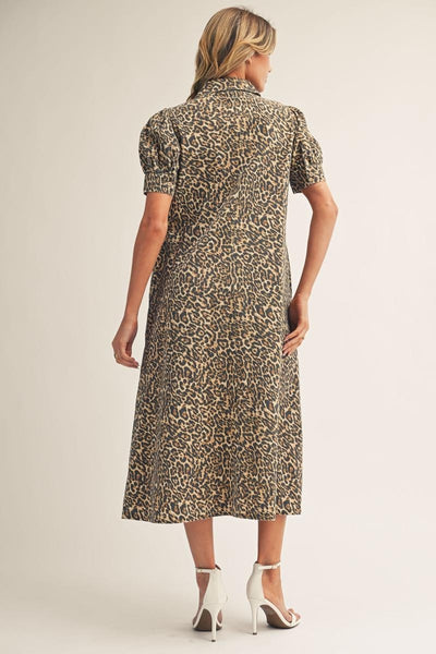 Leopard Princess Dress