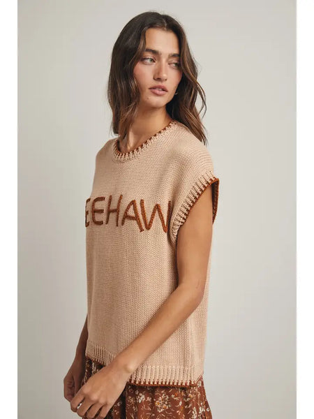 Yee Haw Cowgirl Sweater