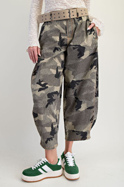 Camo Barrel Pants