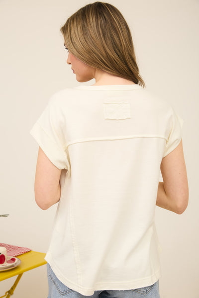 Broken Down Henley Top