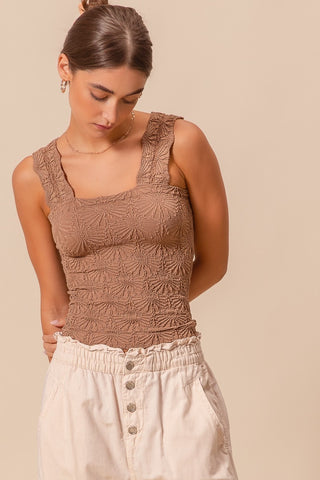 Seamless Jacquard Tank