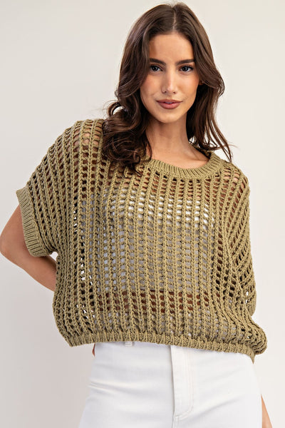 Sister Please Crochet Top
