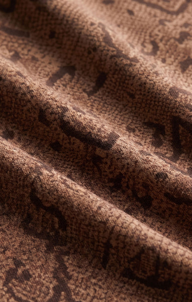 Z Supply Onyx Snake Long Sleeve Top