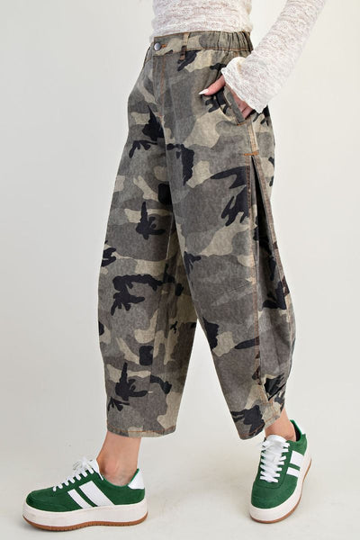 Camo Barrel Pants