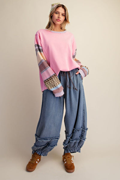 Let The Ruffle Hang Pant