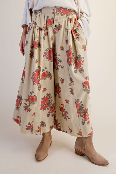 Flower Bunches Pants