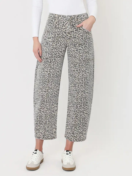 Lovervet HR Utility Leopard Barrel Pant